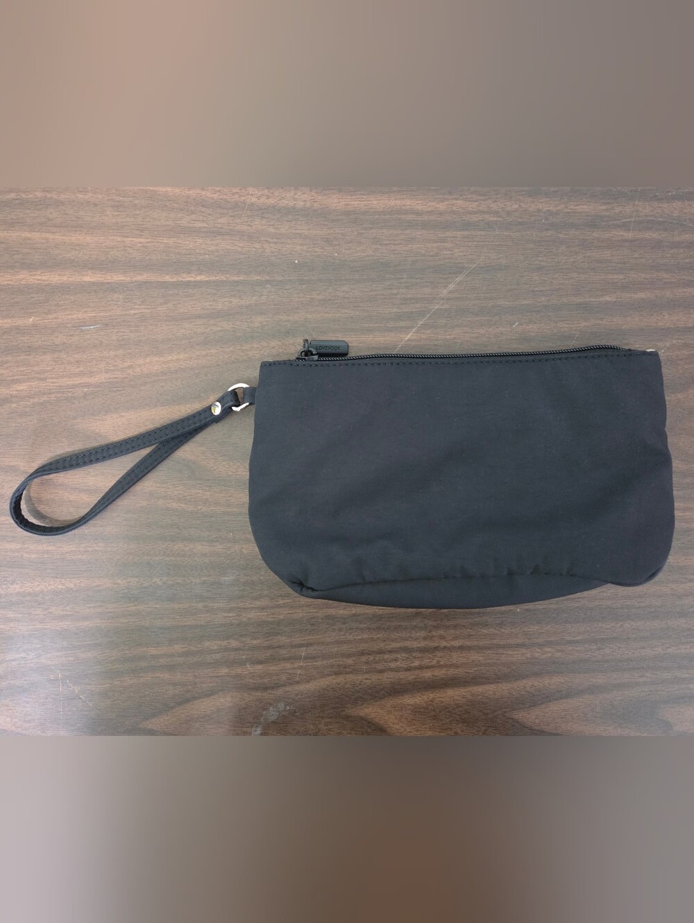 Black Women's Wristlet Pouch